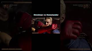 Omniman vs Homelander #gaming #gameplay  #mortalkombat1 #psportal #fatality