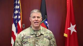 BGen Cherry Welcome Home Video