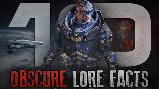 10 Obscure Mass Effect Lore Facts