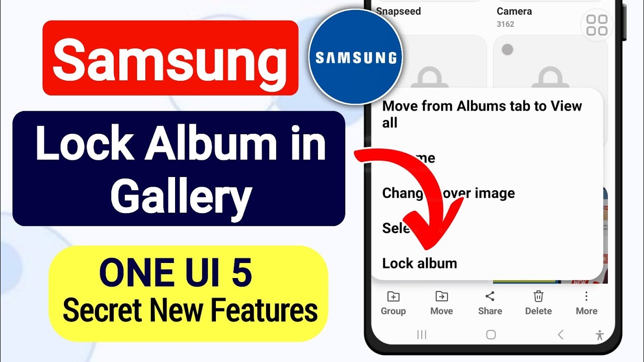 How To Lock Gallery Album In Samsung 2023 New Update In Gallery App How To Lock Gallery Album In Samsung 2023 New Update In Gallery App