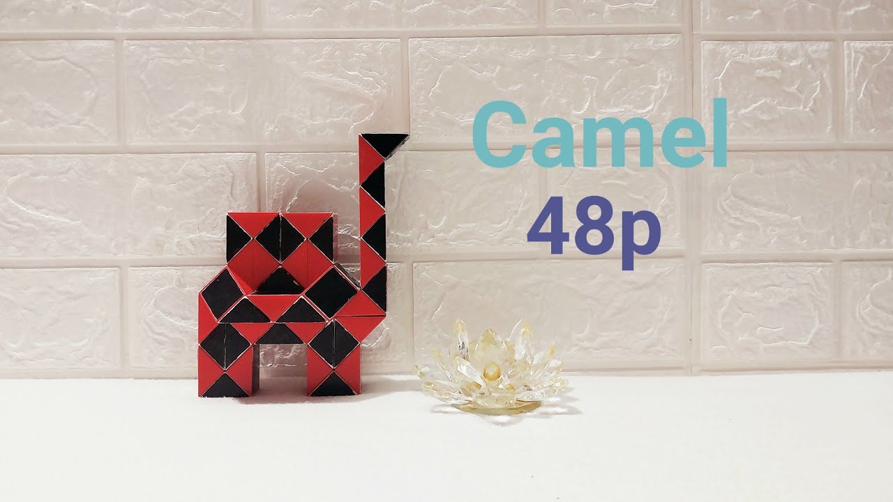 Rubik Snake or Rubik Twist 48 Pieces - Camel