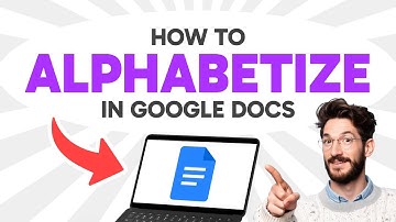 How to ALPHABETIZE in Google Docs (Step by Step) 2025