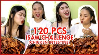 120 Pcs Isaw Challenge Chicken Intestine - Filipino Mukbanger