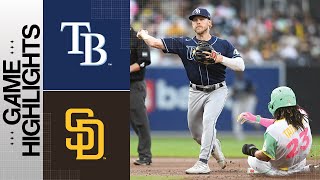 Rays vs. Padres Game Highlights (6\/16\/23) | MLB Highlights