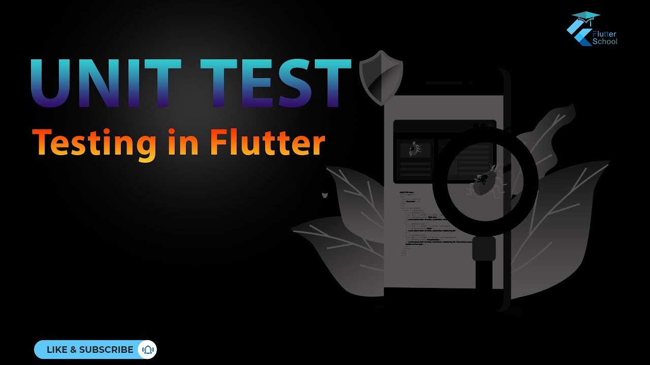 Flutter testing. Flutter testing