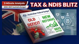 🚨 MASSIVE 2026 Aus Budget Changes (Taxes & NDIS!)