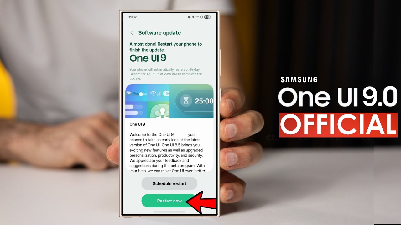 Samsung One UI 9.0 на Android 17 — ОФИЦИАЛЬНОЕ ОБНОВЛЕНИЕ!