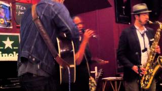 Corinne at Noctambules open mic in Pigalle