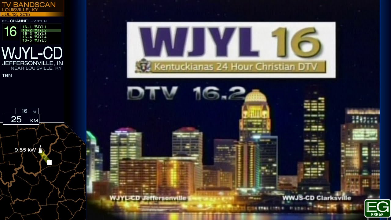 Local TV Bandscan for Louisville, KY (2015) - YouTube