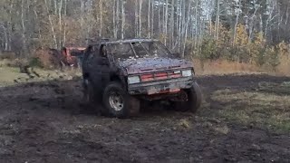 Attempting To Drift The Pathfinder Stuck In Second Gear And 4Wd Halfassed Weekend With The Boys