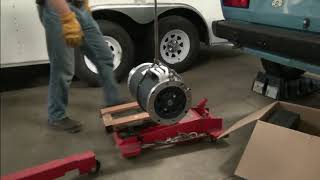 EV Conversions - VW Bus EV Conversion - Motor Fitment