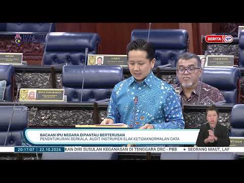 22 OKT 2026 - BP- BACAAN IPU NEGARA DIPANTAU BERTERUSAN: PENENTUKURAN BERKALA, AUDIT INSTRUMEN
