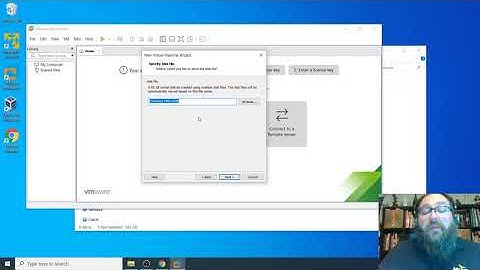Installing Windows 10 on VMware Workstation 15 for the first time.