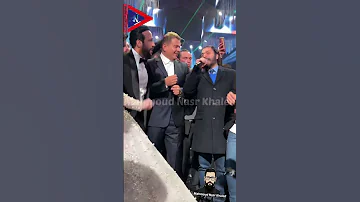هزار عمرو دياب مع حميد الشاعري وتامر حسني ومصطفي قمر في فرح احمد عصام 