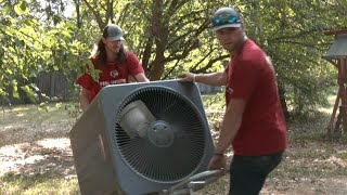 Durant homeowners feel the love with new A/C system