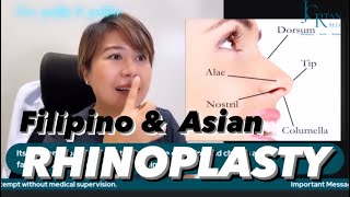 FILIPINO & ASIAN RHINOPLASTY: Reasons, Indications, Before & After, plus more