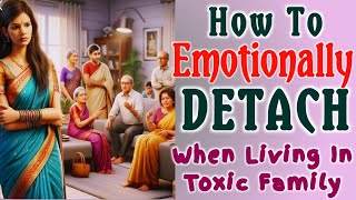 How To Practice Detachment While Living With Toxic Family Members || Self Growth || Gulabi Life 💖💗 screenshot 4