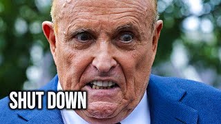 Giuliani CUT OFF By His Own Lawyers Over Trump Bankruptcy Misstep