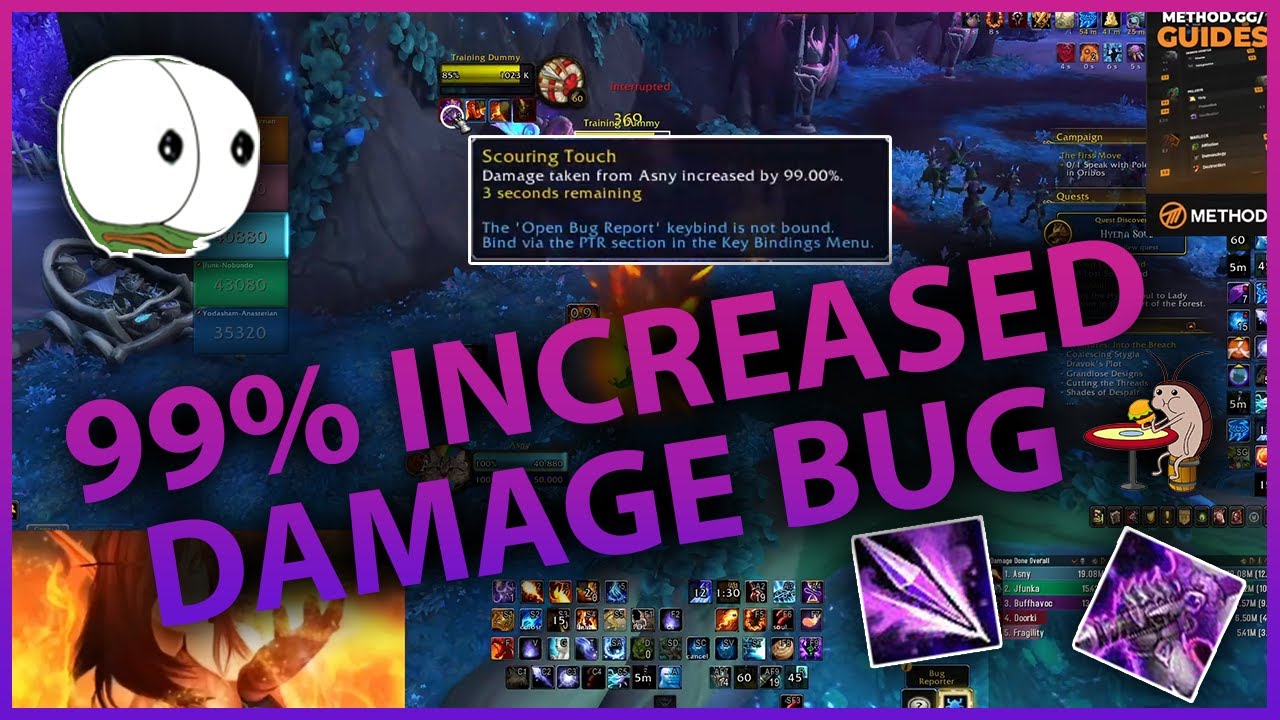 99% INCREASED DAMAGE BUG SHARDS OF DOMINATION!| Daily WoW Highlights 