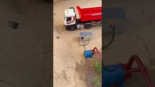 Mini Truck Mini Electric Transformer Mini Electric Motor Pump #diy #miniworld #farming #minitractor
