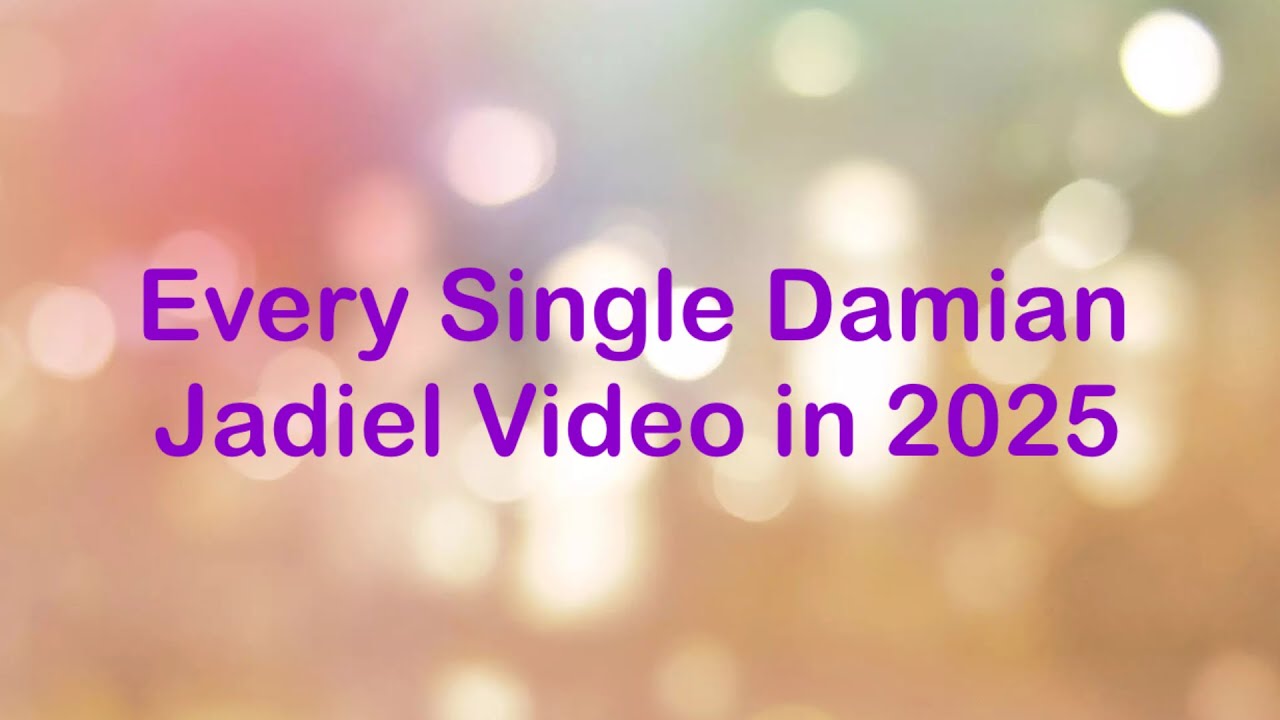 Every Single Damian Jadiel Video from 2025