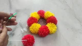 Easy Traditional Backdrop Decoration || Sankranti Decoration Ideas || Pongal Decorations screenshot 3