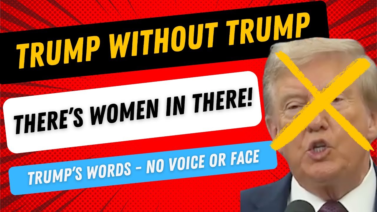 Цитаты Трампа без лица и голоса — там есть женщины!