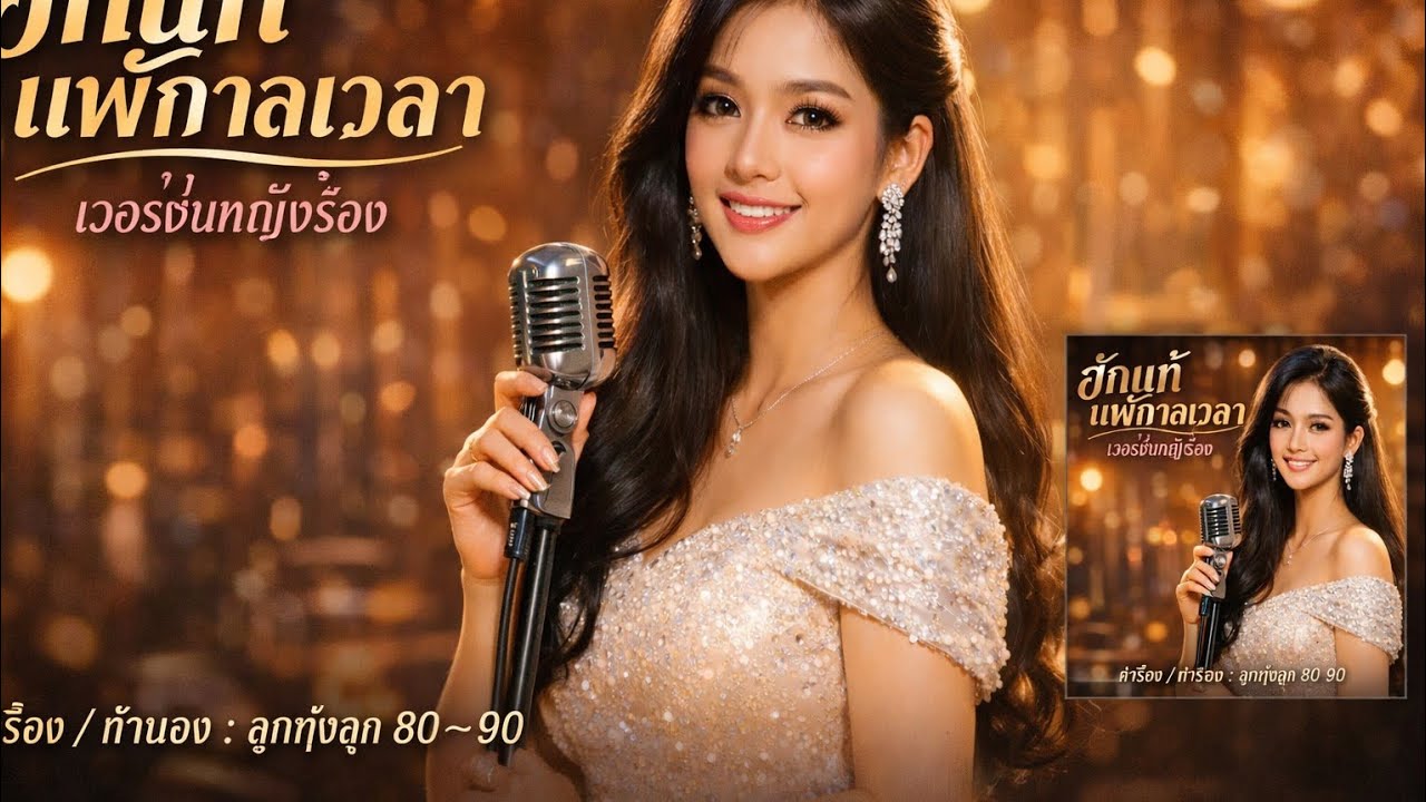 เพลงฮักแท้แพ้กาลเวลาOfficial Audioทำนองลูกทุ่งยุค80-90