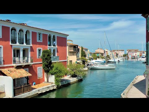 Port Grimaud (French Venice), French Riviera, France [HD] (videoturysta)