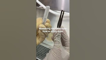 Antibiotic susceptibility testing (AST) Streaking method using swab technique. #Microbiology