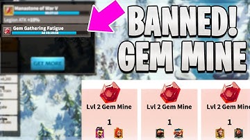 Mistake I got Banned from Farming Gems?! No F2P Strategy | Call of Dragons