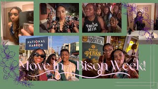 Move In + Bison Week at Howard University!