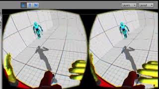 VR Fighting Game Mocap Test