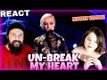 VOCAL COACHES REACT: Полина Гагарина - UN-BREAK MY HEART (RUSSIAN VERSION)