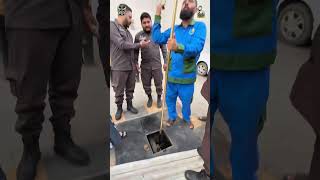 SDEO PERA RAVI is checking fuel quality