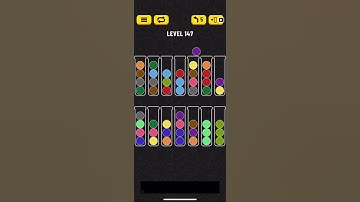 Ball sort puzzle level 147