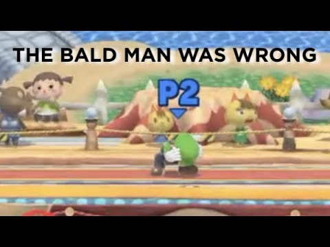 Luigi doesn’t need misfire to do the Smashville jump (yeet smash and Esam were wrong!!)