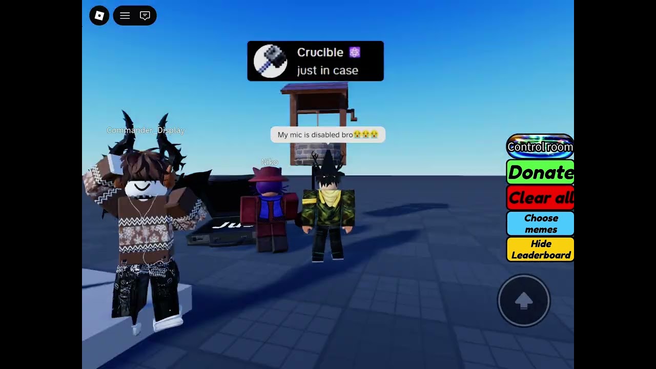 My mic is disabled😭😭🥀