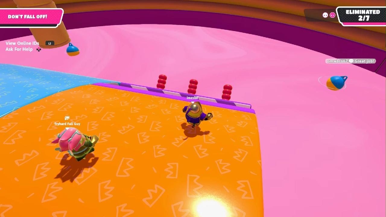 roll off easy 4 + isolated duo time out with Tryhard Fall Guy