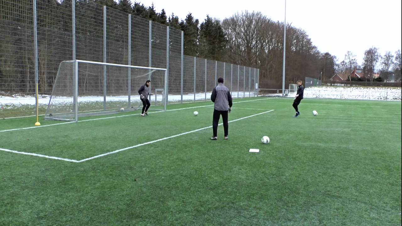 GOALKEEPING DRILLS DISTRIBUTION & KICKING DRILL 15 YouTube