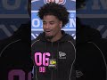 Mansoor Delane on New York Giants & John Harbaugh NFL Combine meeting #giants #nflcombine