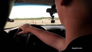 Teens take texting-while-driving test