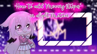 [ How to add Moving stripes in alight Motion Tutorial ] ( Like the Kakegurui meme )