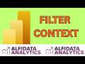 Power BI - FILTER CONTEXT explained in less than 3 mins !