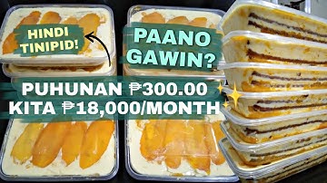 MANGO GRAHAM FLOAT WITH COSTING✨ MAS PINAMURA MAS PINALAKI ANG KITA!💸