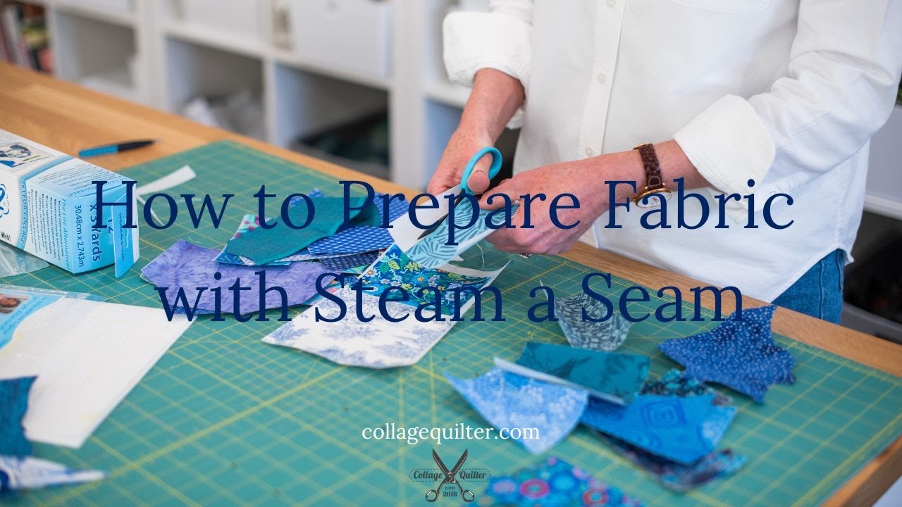 How to Prepare Fabric with Steam a Seam 