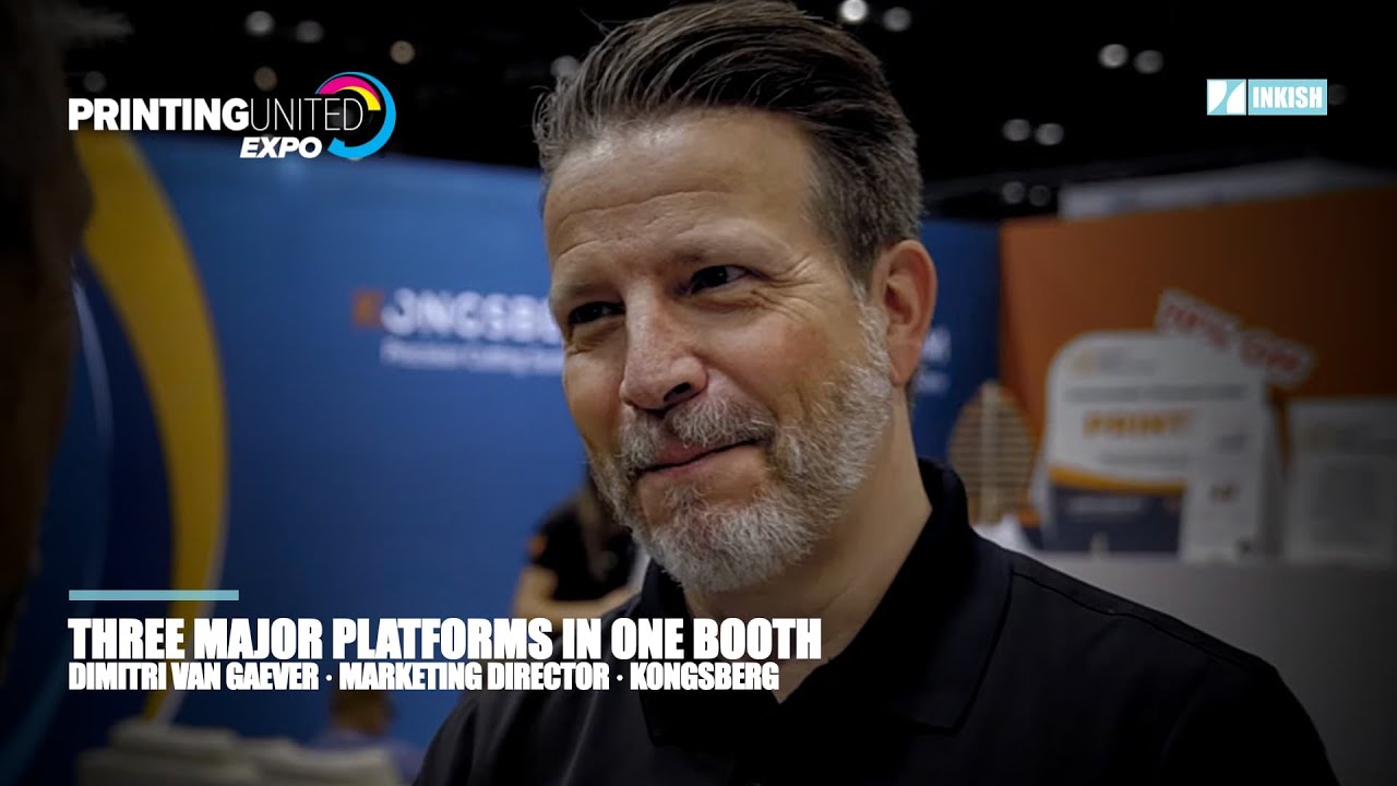 Dimitri Van Gaever · Marketing Director · Kongsberg · PRINTING United 2025