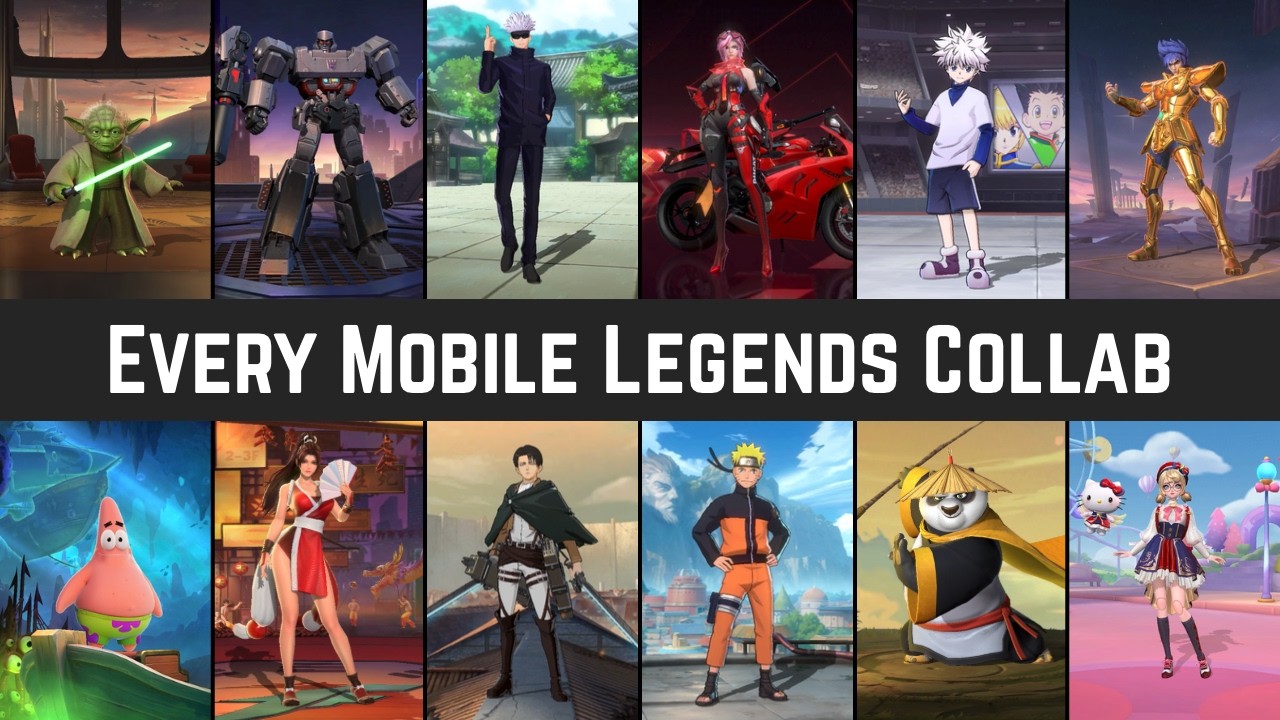 ALL Mobile Legends Collabs 😱 Full Timeline, Dates \u0026 Details! (Anime, Movies \u0026 More)