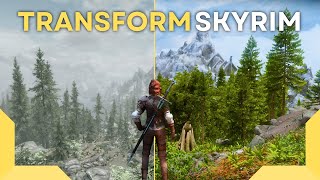 Transform Skyrim With ONLY 7 Mods! | Simple Graphics Overhaul