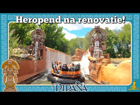 [#Efteling 4K] On-ride Piraña na renovatie! 🌊